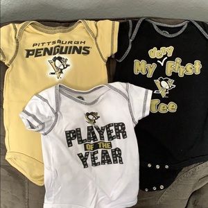 Pittsburgh Penguins onesies